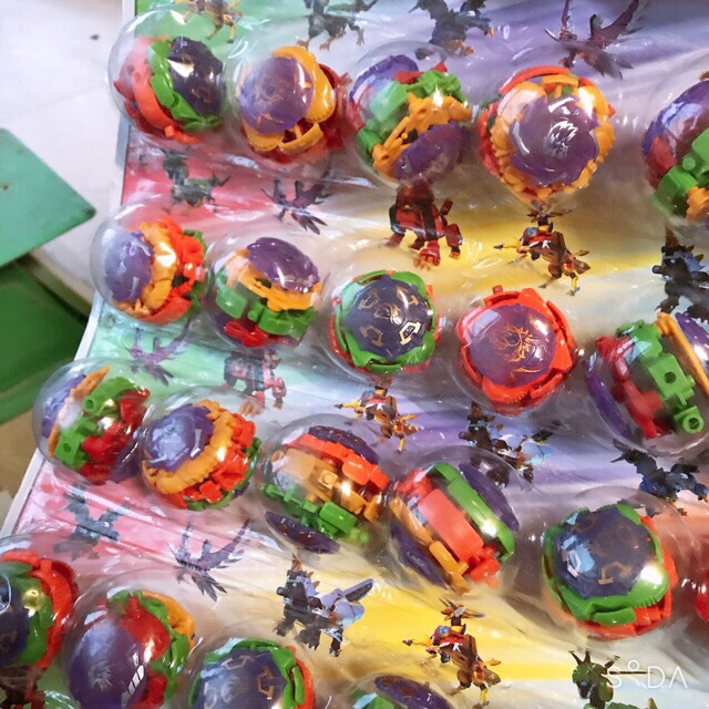 Ghép biến hình trứng bakugan (30 quả)