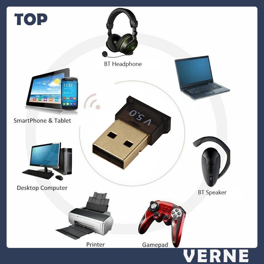 Thiết bị thu phát tín hiệu âm thanh Bluetooth 4.0 Usb 5.0