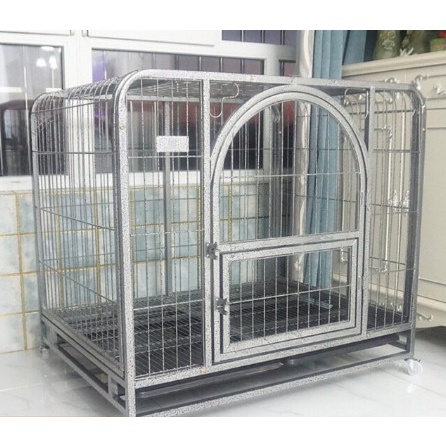 CHUỒNG LỚN SIZE ĐẠI 1m25 CHO CHÓ LỚN &lt;BECGIE, HUSKY, ALASKA&gt; - Kích thước 1M25