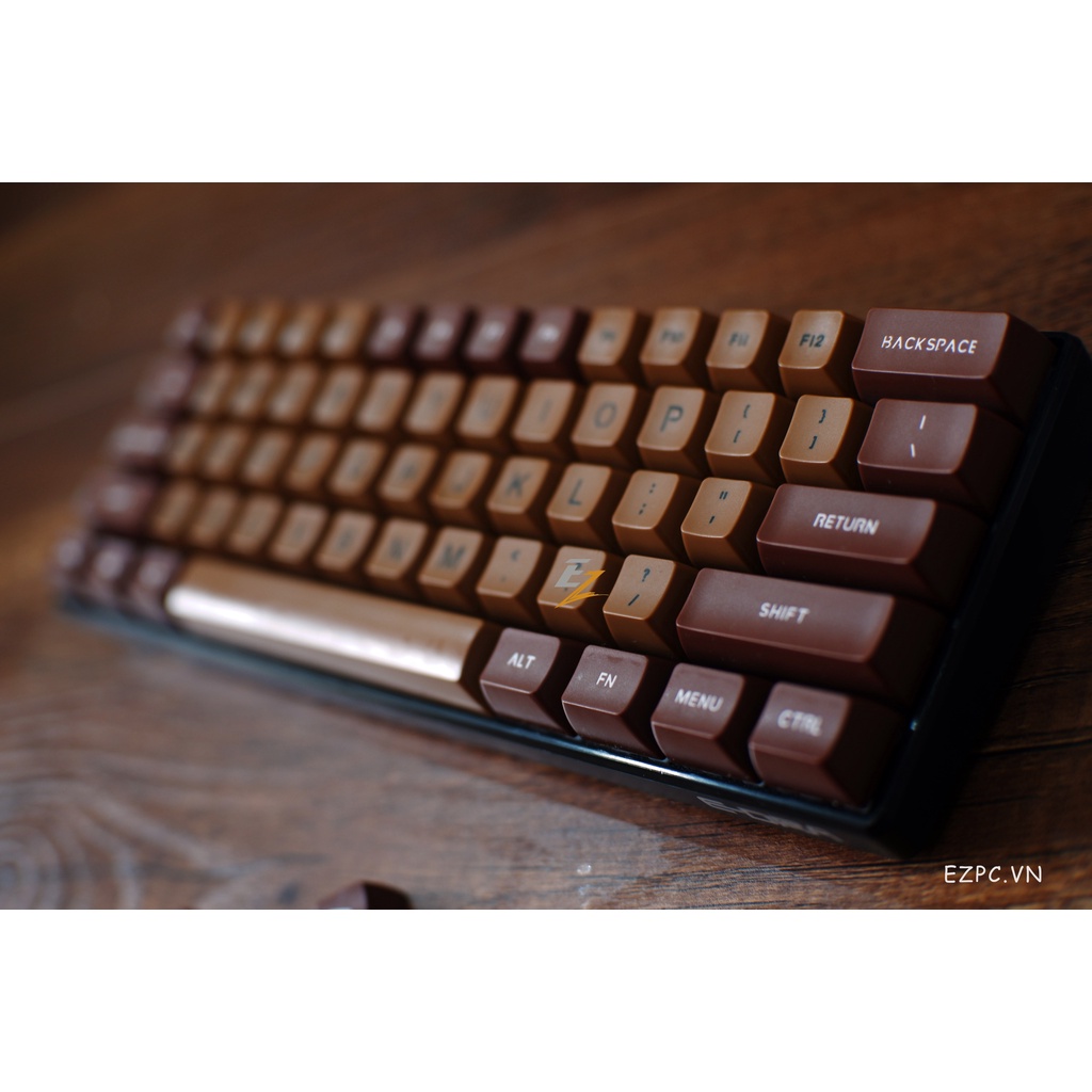 Keycap MILK CHOCOLATE 108 Phím Cho Bàn Phím Cơ Của EZPC