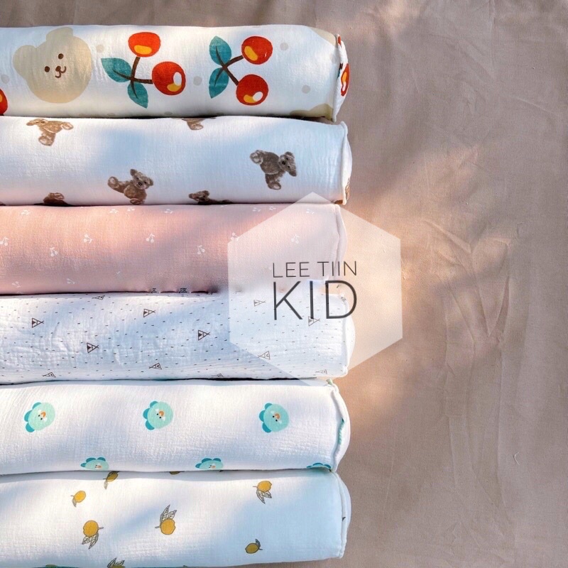 Gối ôm xô muslin ogarnic cho bé hình siêu dễ thương