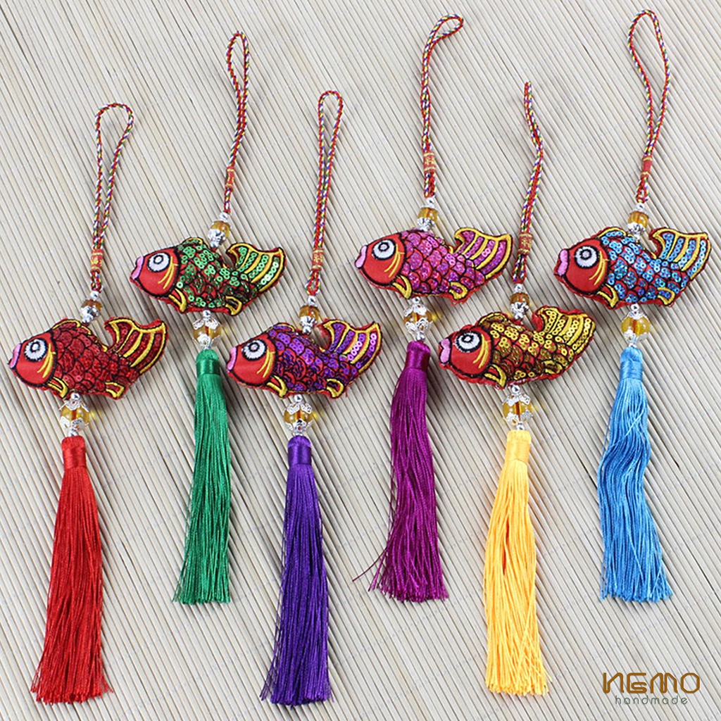 Túi Thơm Treo Hình Cá Chép May Mắn Nemo Handmade - TTHCT