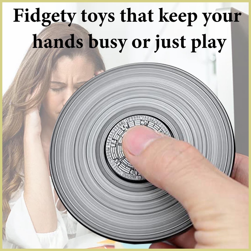 Con Quay Đồ Chơi Spinner BằNg Kim LoạI, GiúP GiảM Stress