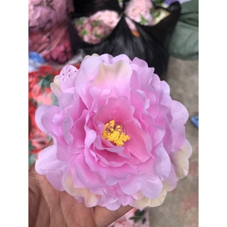 Hoa vải lụa - Bông mẫu đơn