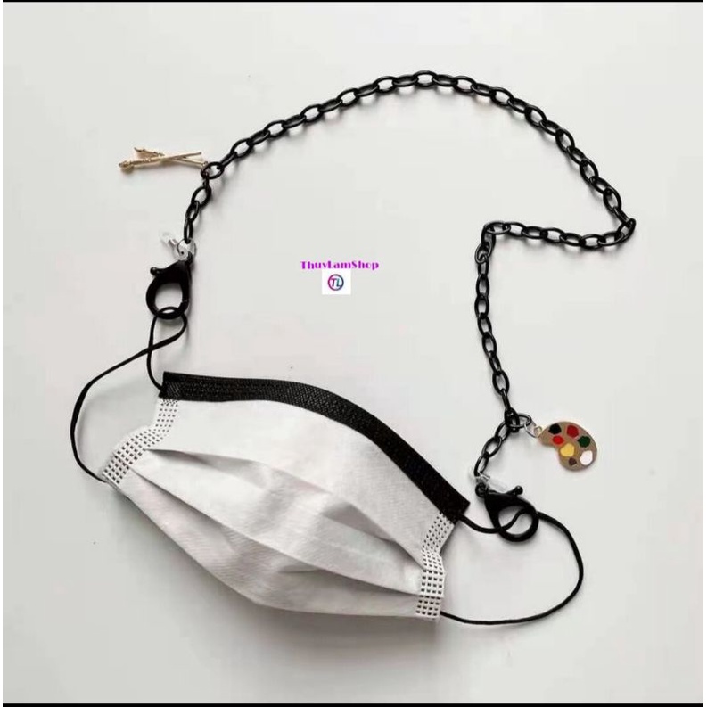 Dây đeo khẩu trang chống rớt, dây đeo khẩu trang cho bé thời trang tiện lợi mã A15