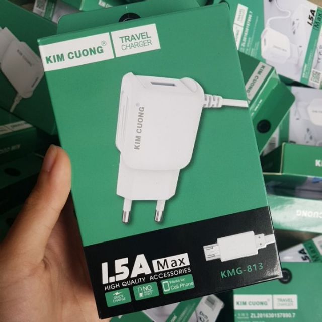 Sạc Kim Cương KMG-813 Hàng Cao Cấp