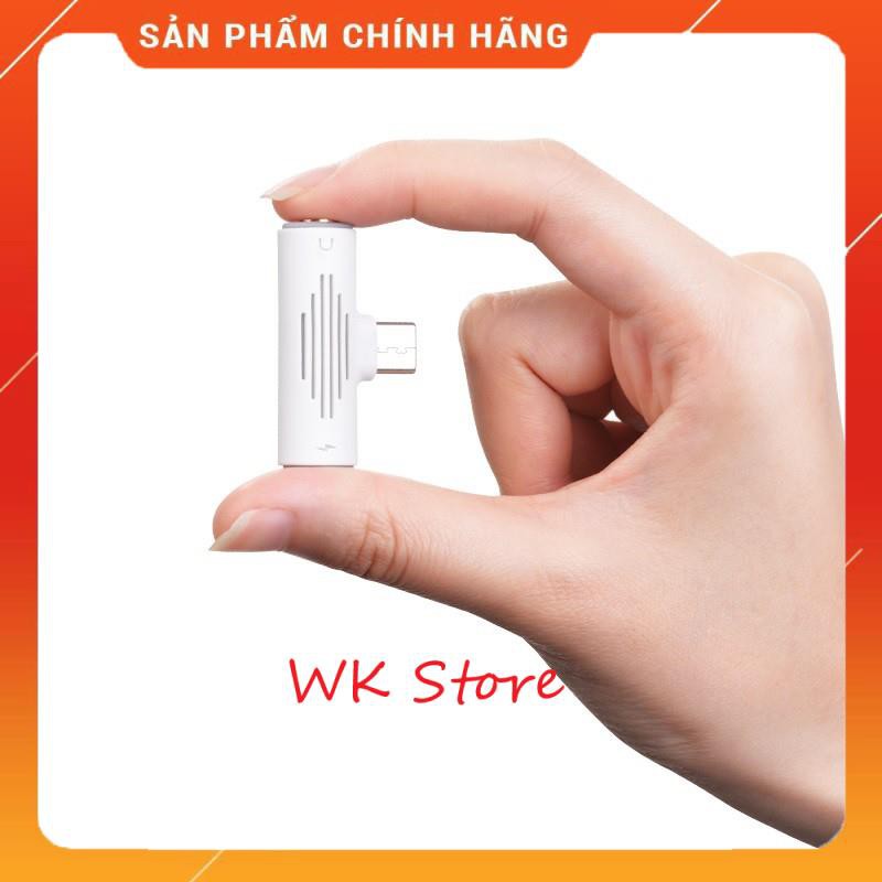 Jack chuyển đổi âm thanh Borofone BV8 - USB-C sang USB-C & jack 3,5mm (Chính hãng)