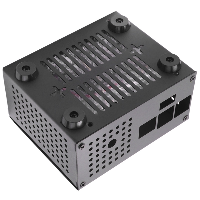 Bộ vỏ kim loại X825-C8 (X825 V2.0) + công tắc làm mát + quạt tản nhiệt cho Raspberry Pi X825 V2.0 2.5 Inch SATA SSD/HD | BigBuy360 - bigbuy360.vn