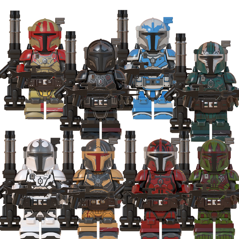 Mô Hình Đồ Chơi Lắp Ráp Nhân Vật Mandalorian Trong Star War