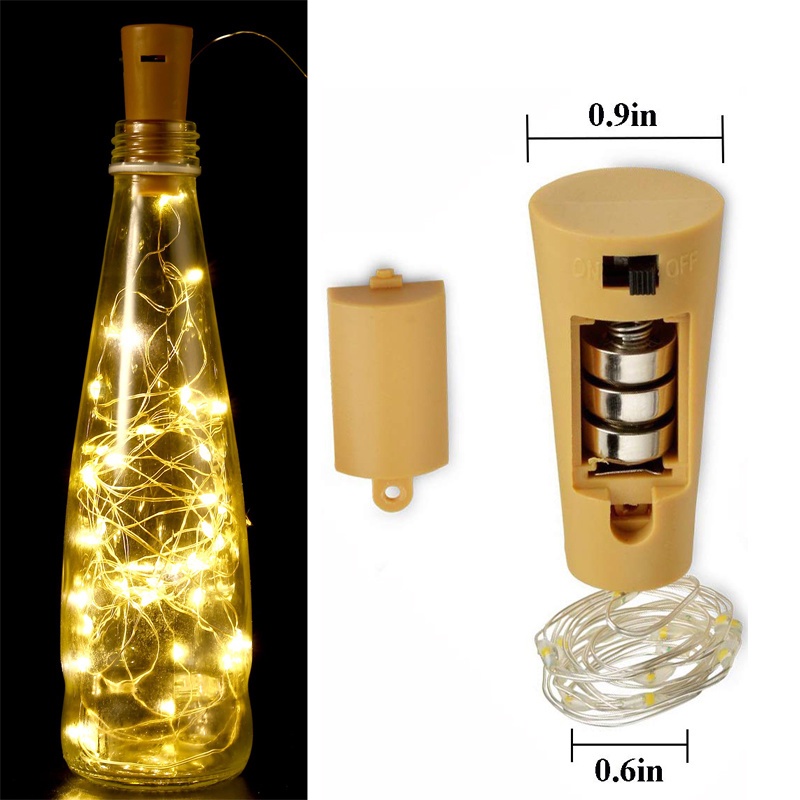 Dây Đèn LED 2M (20LEDS) Trang Trí Chai Rượu