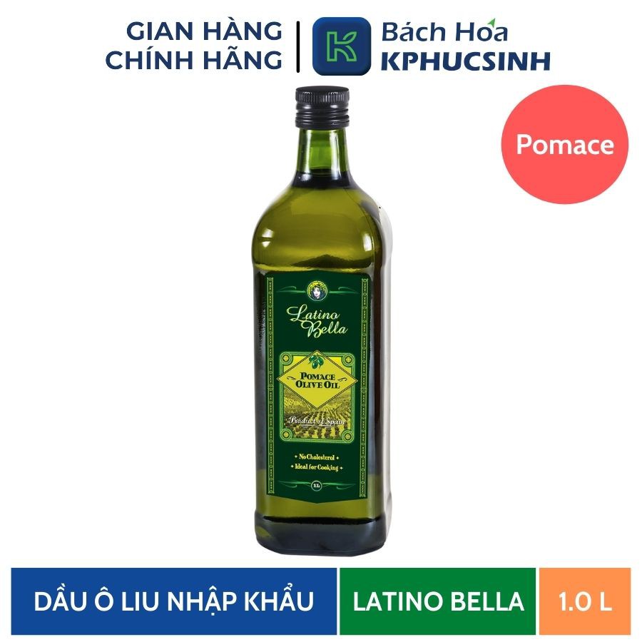 Dầu Pomace hiệu Latino Bella 1l KPHUCSINH - Hàng Chính Hãng