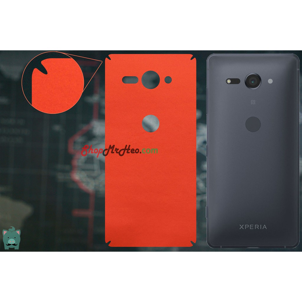 Skin Dán Mặt Sau Lưng Vân Nhôm Sony Xperia XZ2 - XZ2 Compact - XZ2 Premium - XZ3