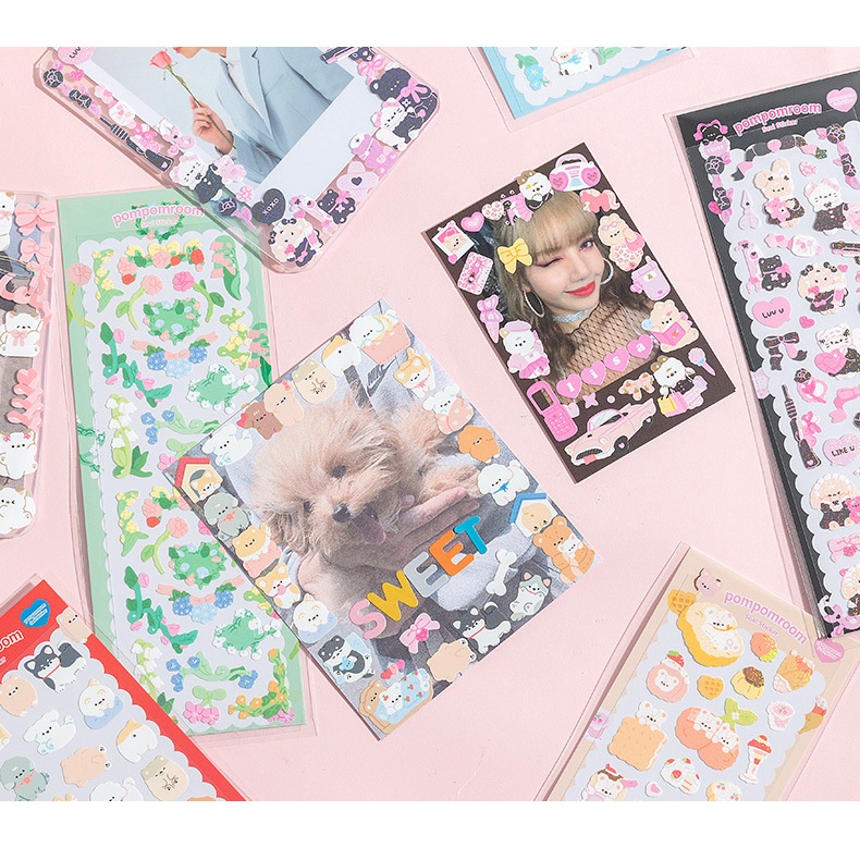 Sticker  Toploeader Pompomroom Version 2 BeTiny Stationery