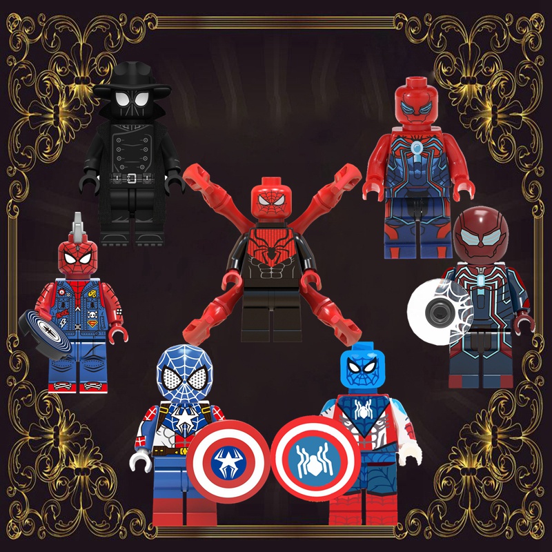 Mô Hình Nhân Vật Peter Parker Marvel Trang Trí Giáng Sinh DIY