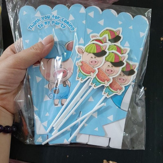 Set 6 Hộp Đựng Bắp Rang Bơ