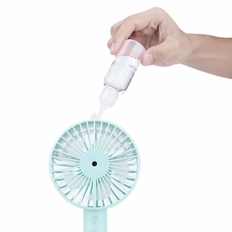 QUẠT PHUN SƯƠNG Cầm Tay Quạt Mini Tích Điện Phun Sương Hơi Nước Tạo Ẩm 1200mAh - Hàng Chuẩn | BigBuy360 - bigbuy360.vn