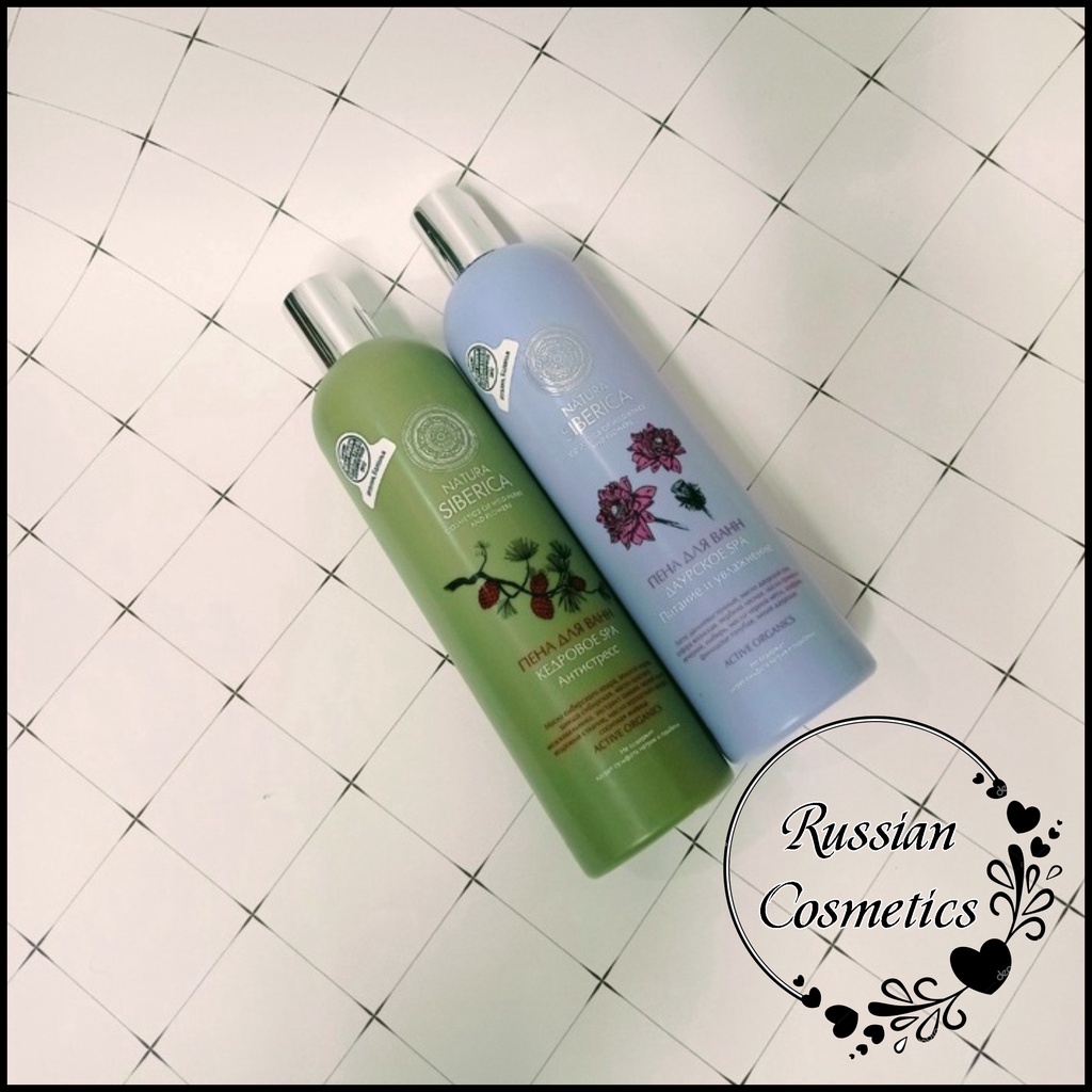 Sữa tắm hữu cơ Natura Siberica 550ml chuyên cho Spa hàng nội địa Nga