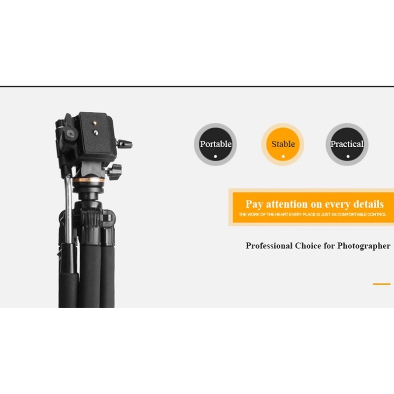 Chân Máy Ảnh - Tripod Beike Q111s