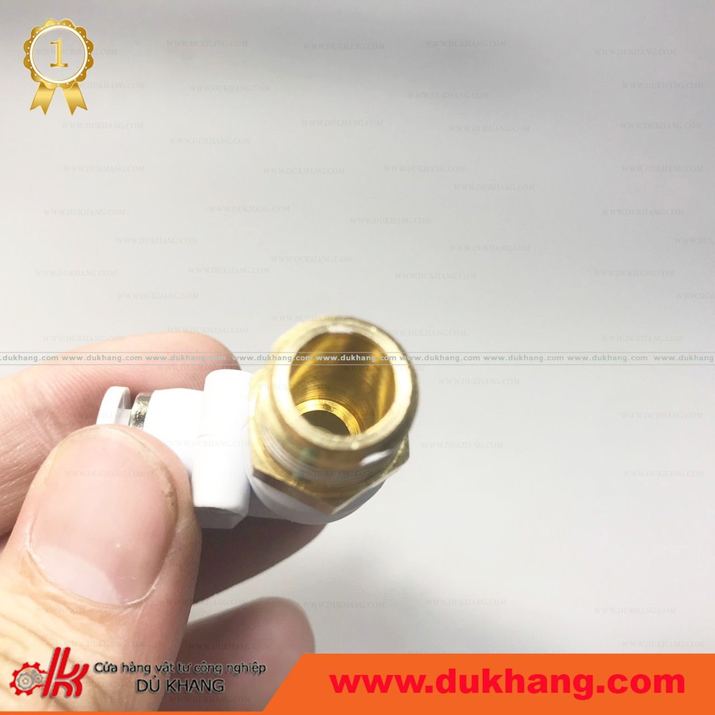 Co nối 1 đầu ghim ống 1 đầu ren ngoài YPL