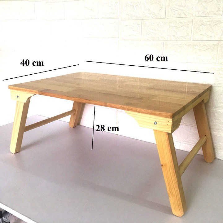 Bàn gỗ thật 100% kích thước 60x40cm