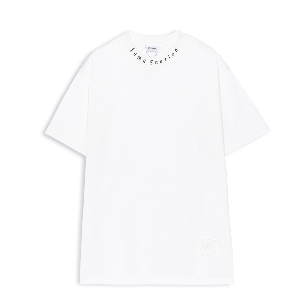 Áo Thun ZNATION Gothic Tee Unisex Oversize Màu trắng