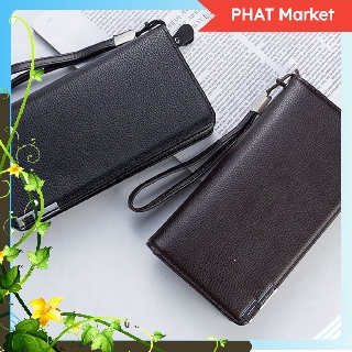 Bóp Ví dài nam cầm tay đa phong cách kiểu dáng chuẩn Hàn Quốc