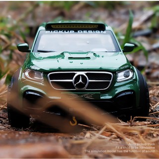 Ô tô Mô hình Mercedes Benz X-CLASS Exy Monster 6X6 tỉ lệ 1:28
