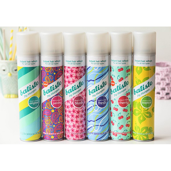 Dầu gội khô Batiste Dry Shampoo 200ml