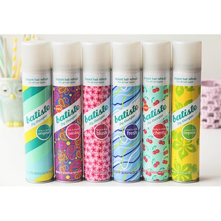 Dầu Gội Khô Batiste Dry Shampoo 200ml