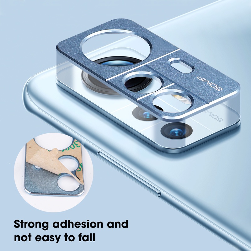 Khung Bảo Vệ Ống Kính Camera Siêu Mỏng Bằng Hợp Kim Nhôm Siêu Mỏng Cho Xiaomi 12/12X/12 Pro