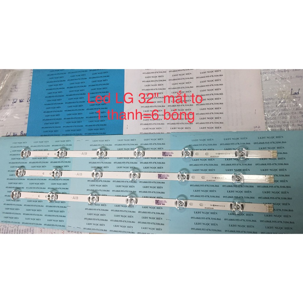 LED TIVI LG 32'' MẮT TO ( 1 THANH 6 BÓNG