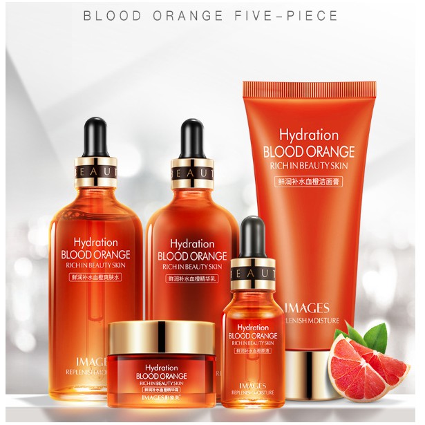 BỘ DƯỠNG ống cam Dưỡng trắng da Blood Orange 5 sản phẩm | BigBuy360 - bigbuy360.vn