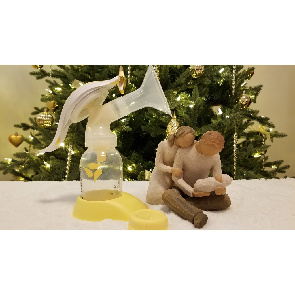 Máy hút sữa Medela bằng tay không kèm chân đế