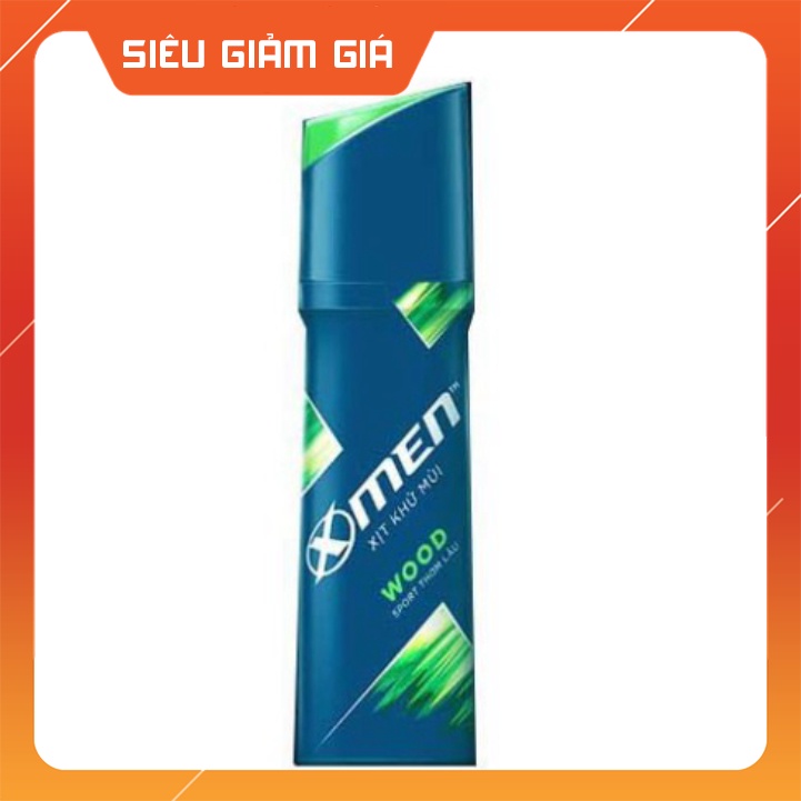 [Bán giá sỉ] Xịt khử mùi toàn thân XMen Wood Sport 150ml - Shop hàng sỉ miền tây