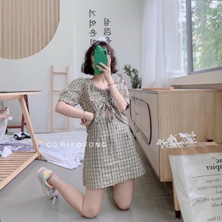 Set áo rút ngực ( ảnh thật )