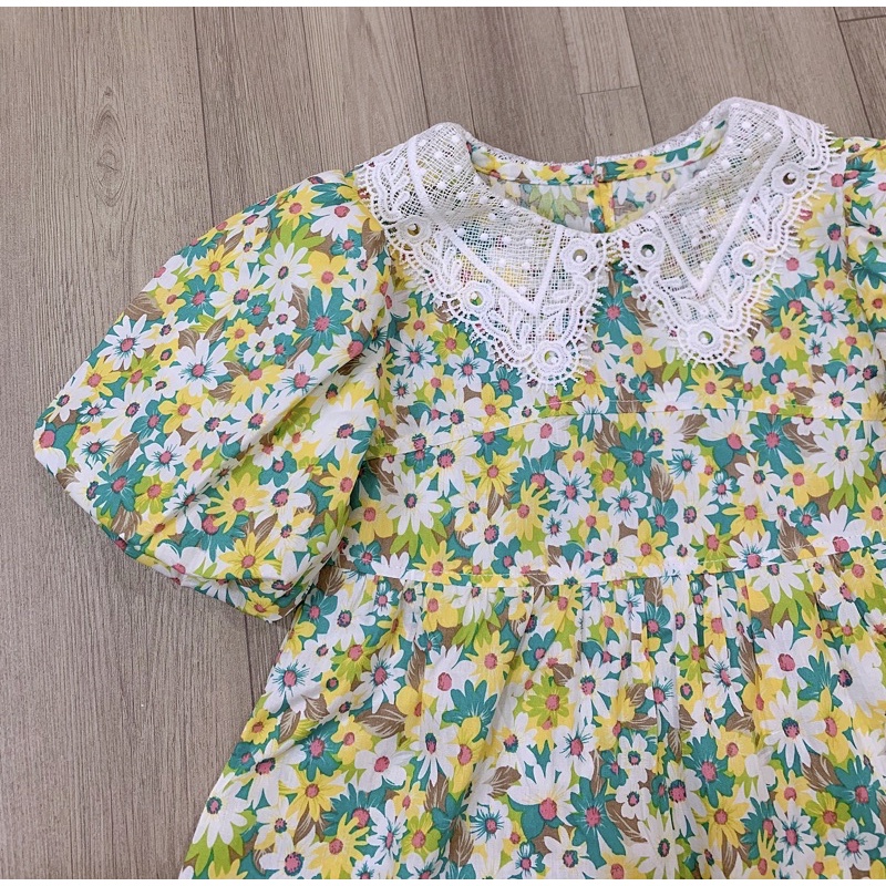 Đầm Melisa hoa nhí xuất Hàn cho bé gái