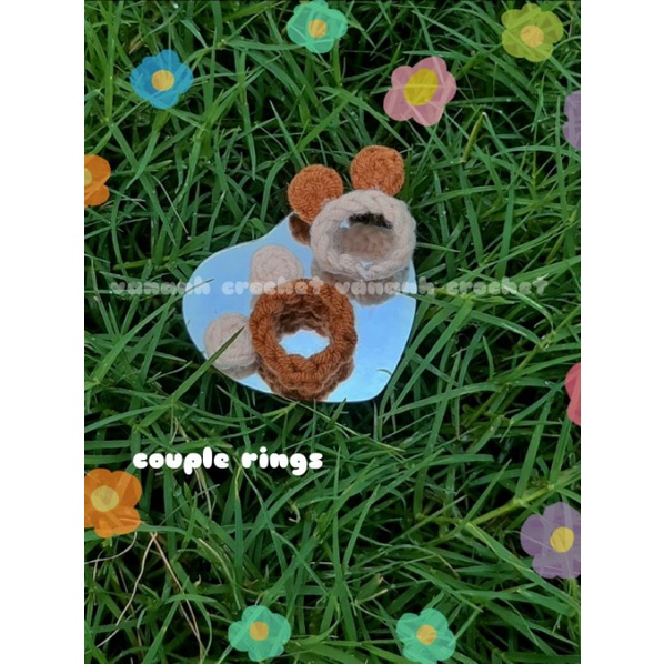 Nhẫn len cute HANDMADE 100%