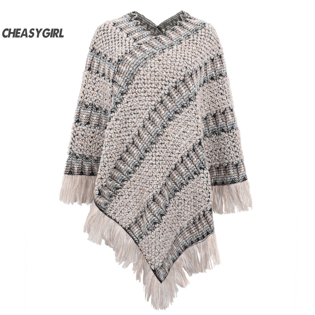 Áo khoác len dày dáng rộng thời trang cho nữ
 | BigBuy360 - bigbuy360.vn