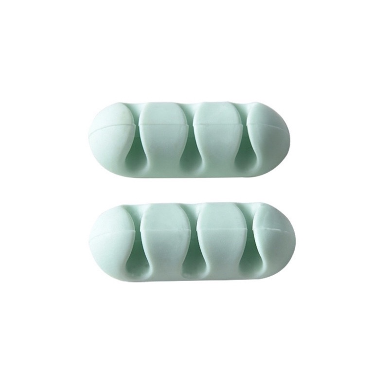 Set 2 Dụng Cụ Kẹp Cố Định Dây Sạc Gọn Gàng Chống Rối