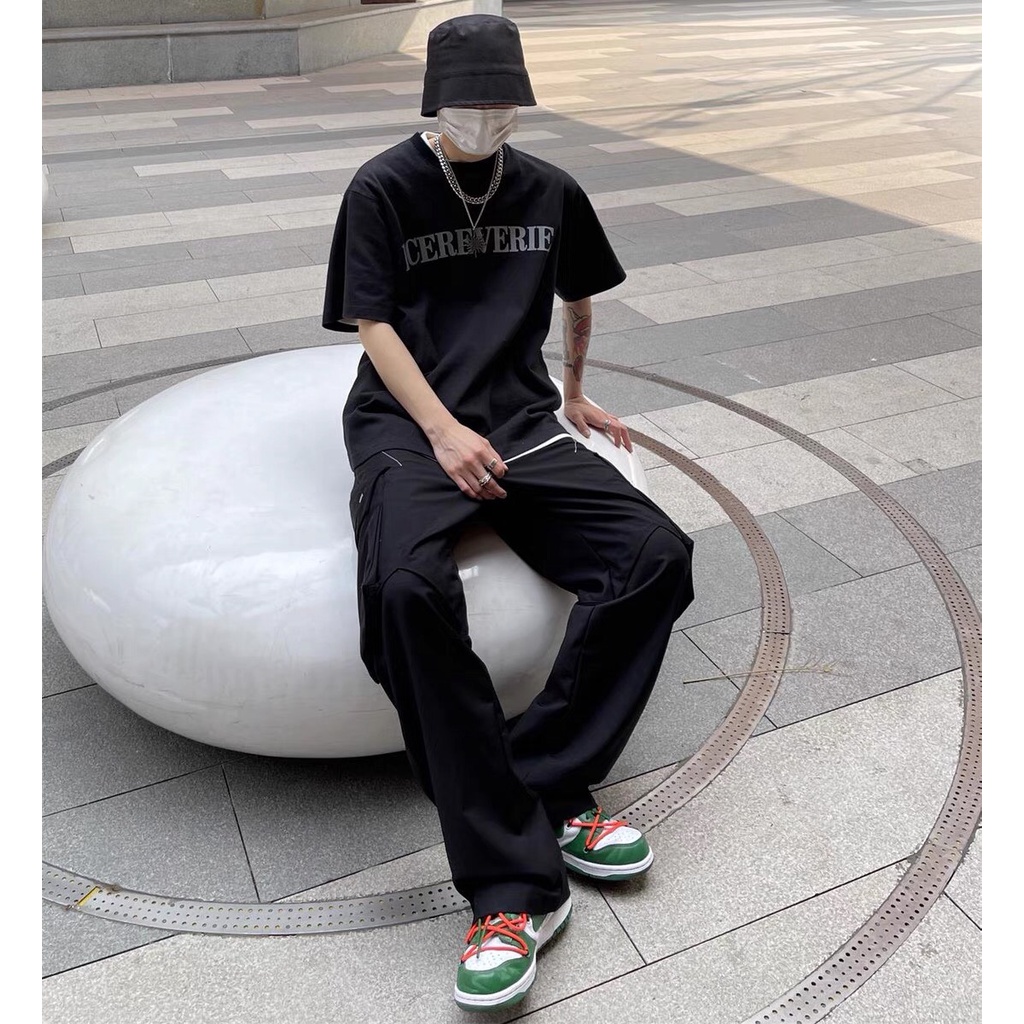 Áo Thun tay lỡ From rộng [ICEREVERIE] KL Unisex