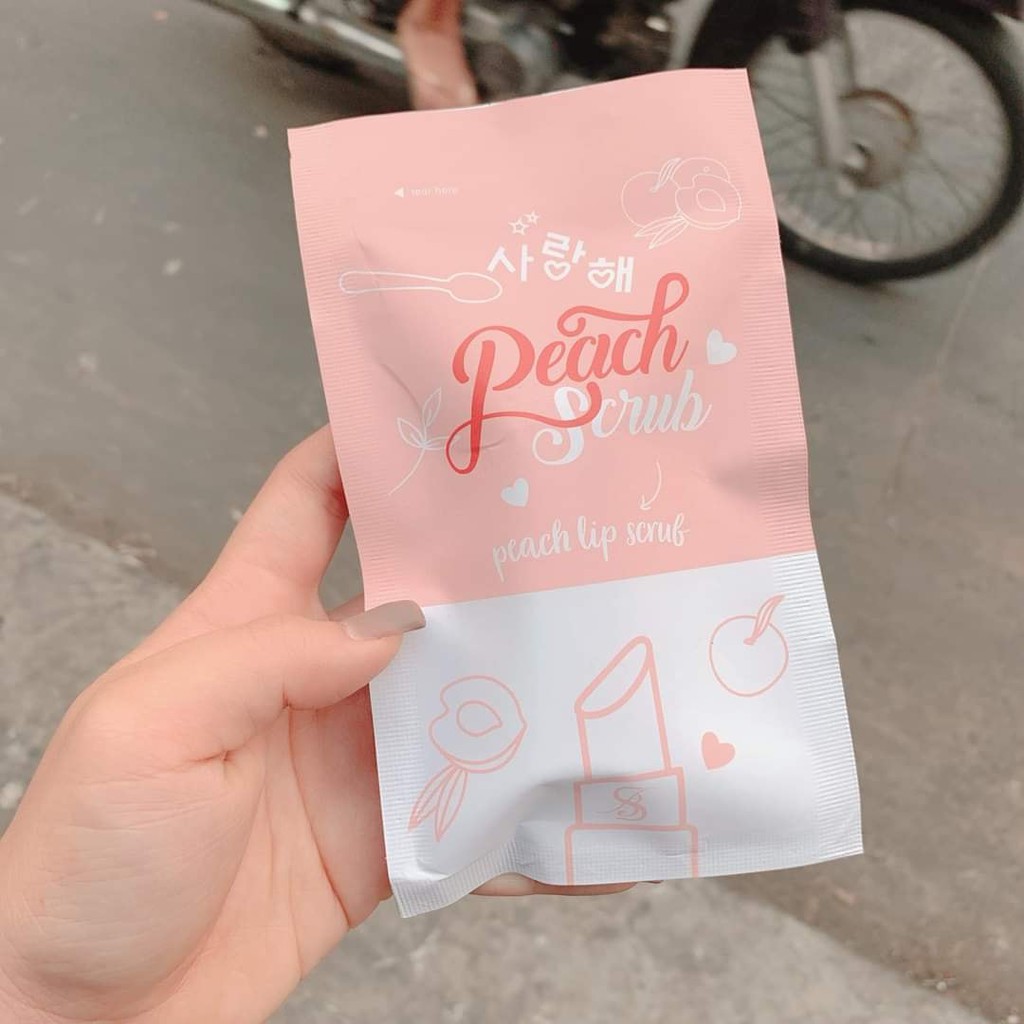 Son Tẩy Tế Bào Chết Môi Đào Crub - 4 in 1 ( TTBC Babesexy ) | BigBuy360 - bigbuy360.vn