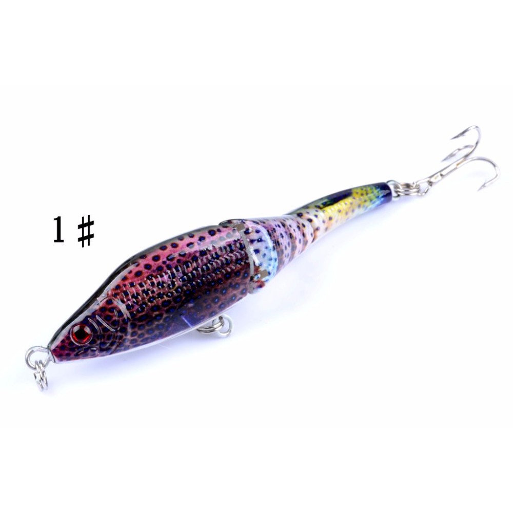 Mới Mồi Câu Cá Giả 3 Đoạn 9.5cm / 8.9g