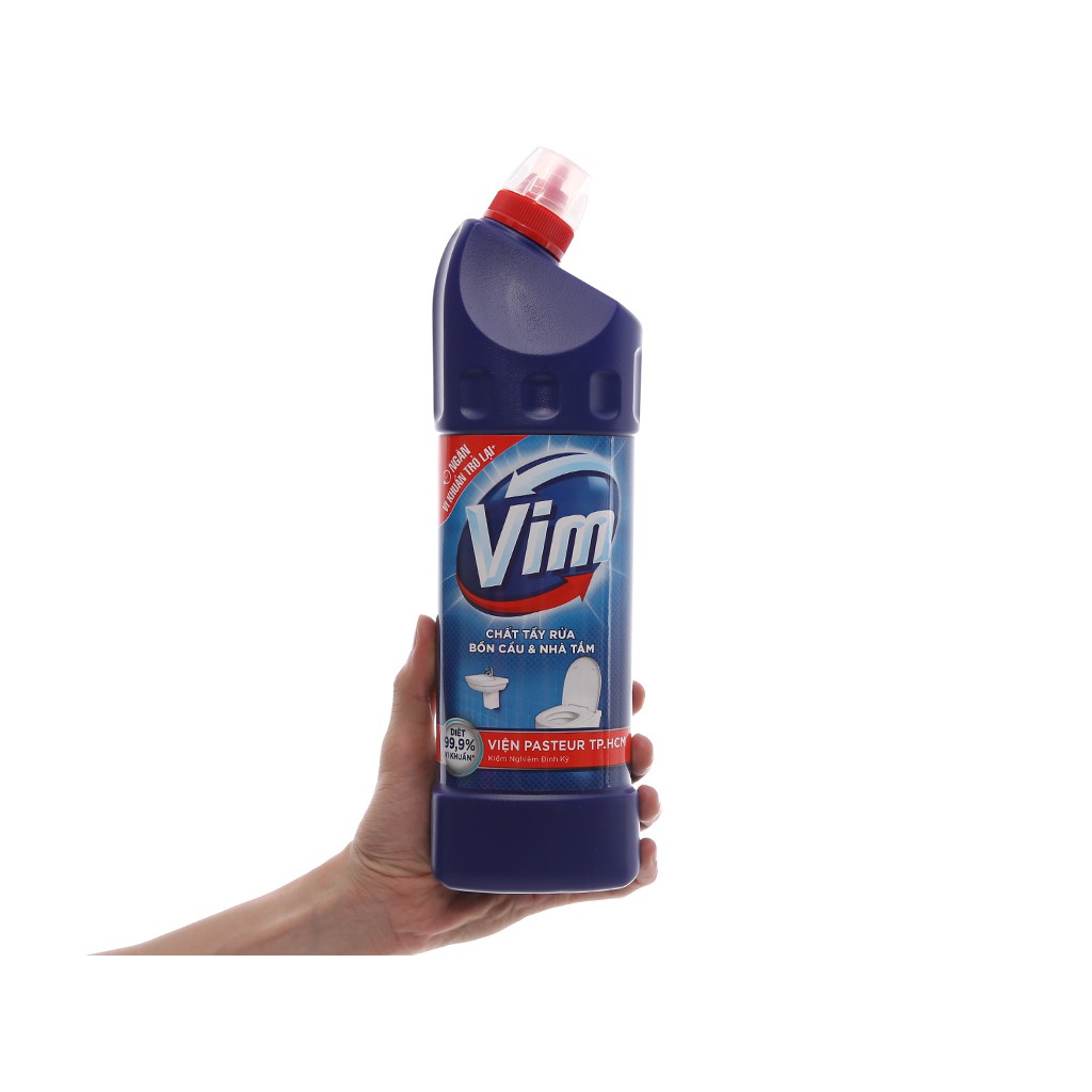 Nước Tẩy Bồn Cầu Vim Diệt Khuẩn (900ml)