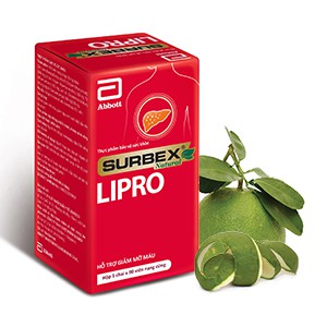 SURBEX ® NATURAL LIPRO – Hỗ trợ giảm mỡ máu (Lọ 90 viên)