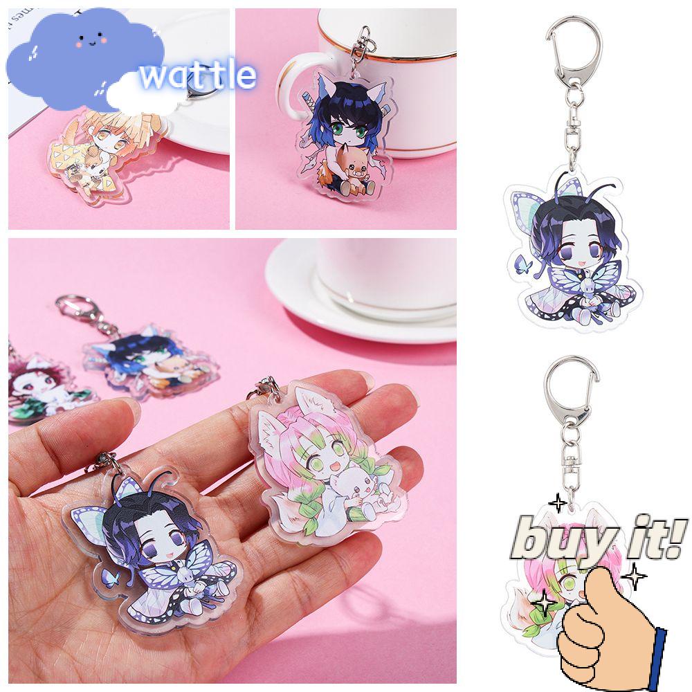 Móc Khóa Acrylic Hình Shinobu Tanjiro No Yaiba Kimetsu Muichirou