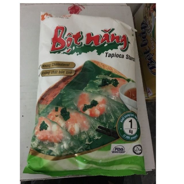 Bột năng  loại gói to 1000g