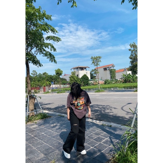 Quần jean ống rộng bigsize