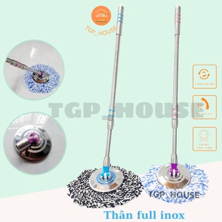 Cây lau nhà 360 Full inox hàng cao cấp