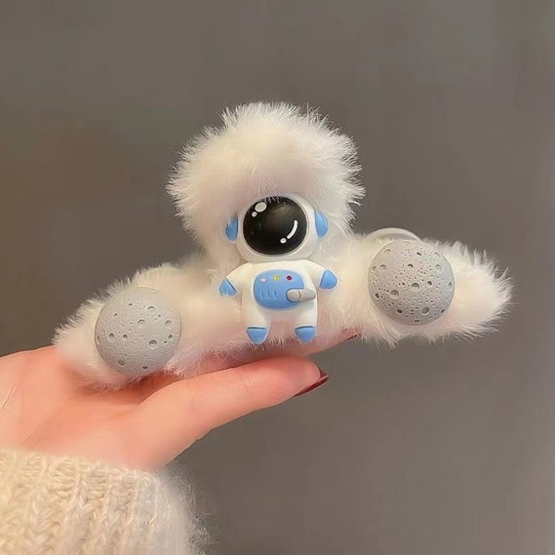 Kẹp tóc hình gấu hoạt hình dễ thương cho nữ