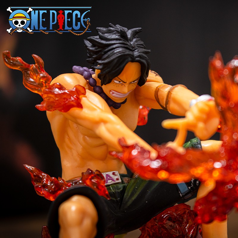 [XẢ lỖ ] [XẢ lỖ ] Mô hình ACE hỏa quyền ( one piece ) siêu đẹp